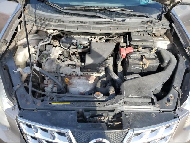 JN8AS5MV9DW624243 - 2013 NISSAN ROGUE S GRAY photo 11