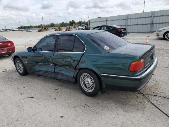 WBAGF8324WDL57026 - 1998 BMW 740 I AUTOMATIC GREEN photo 2