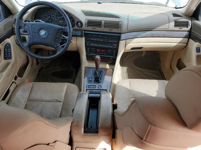 WBAGF8324WDL57026 - 1998 BMW 740 I AUTOMATIC GREEN photo 8