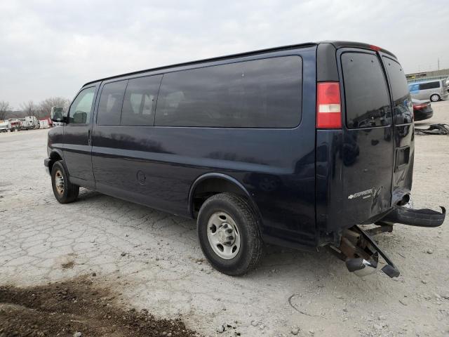 1GAHG39K081203179 - 2008 CHEVROLET EXPRESS G3 BLACK photo 2