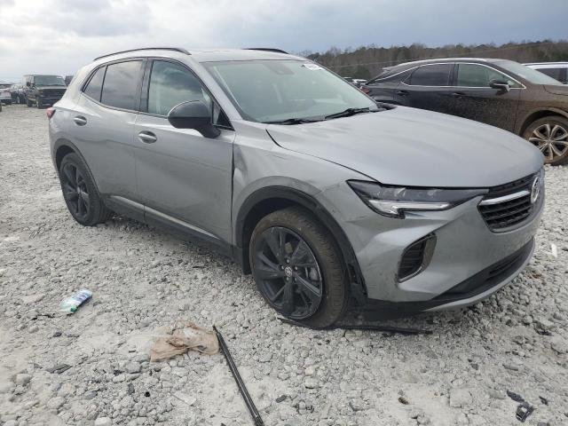 LRBFZNR40PD019801 - 2023 BUICK ENVISION ESSENCE GRAY photo 4