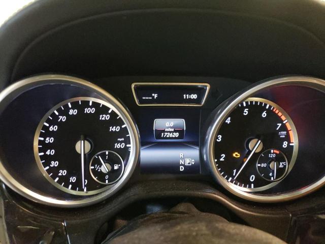 4JGDA5HB6FA555387 - 2015 MERCEDES-BENZ ML 350 4MATIC BLACK photo 9