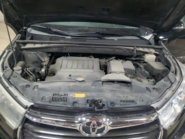 5TDJKRFH0FS088540 - 2015 TOYOTA HIGHLANDER XLE BLACK photo 12