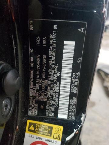 5TDJKRFH0FS088540 - 2015 TOYOTA HIGHLANDER XLE BLACK photo 13