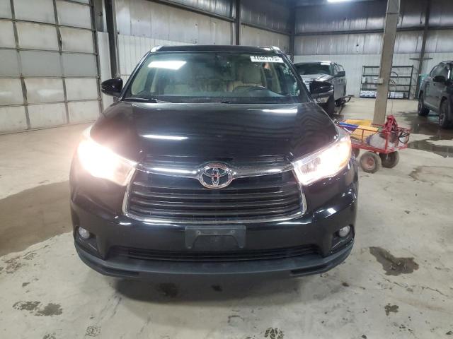 5TDJKRFH0FS088540 - 2015 TOYOTA HIGHLANDER XLE BLACK photo 5
