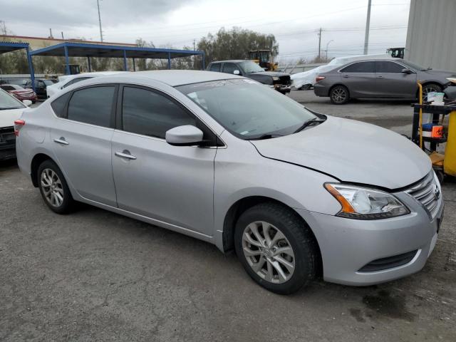 3N1AB7AP9EL690170 - 2014 NISSAN SENTRA S SILVER photo 4