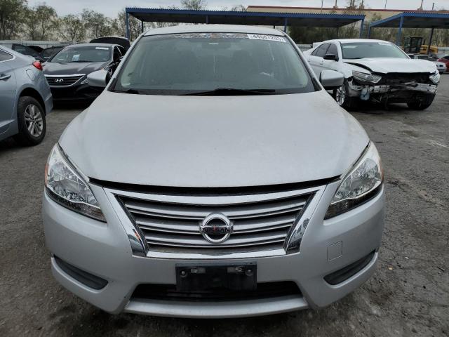 3N1AB7AP9EL690170 - 2014 NISSAN SENTRA S SILVER photo 5