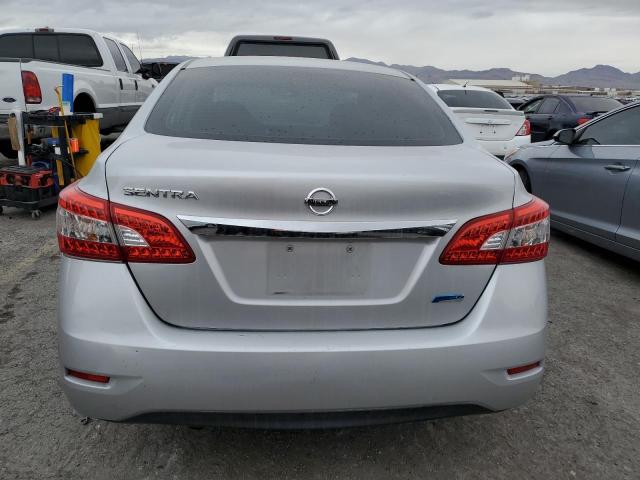 3N1AB7AP9EL690170 - 2014 NISSAN SENTRA S SILVER photo 6