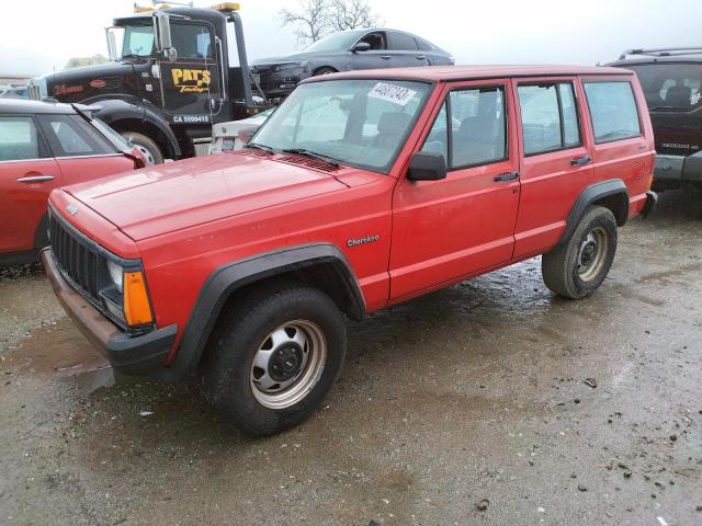 1J4FT28S3RL103096 - 1994 JEEP CHEROKEE SE RED photo 1