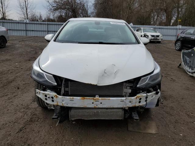 3G1BE5SM8GS599376 - 2016 CHEVROLET CRUZE LT WHITE photo 5