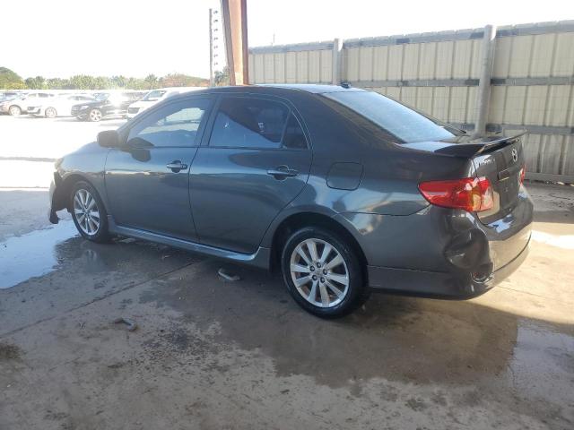 2T1BU4EE1AC326146 - 2010 TOYOTA COROLLA BASE GRAY photo 2