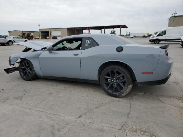 2C3CDZJG2NH137143 - 2022 DODGE CHALLENGER GT GRAY photo 2