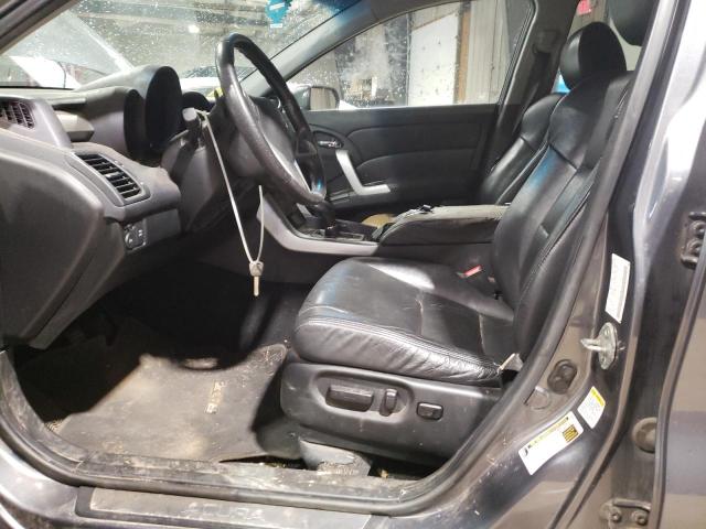 5J8TB18258A021209 - 2008 ACURA RDX CHARCOAL photo 7