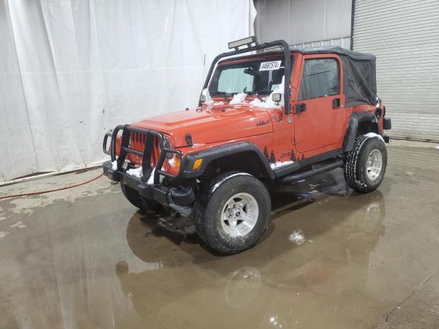 1J4FA39S85P306093 - 2005 JEEP WRANGLER X ORANGE photo 1