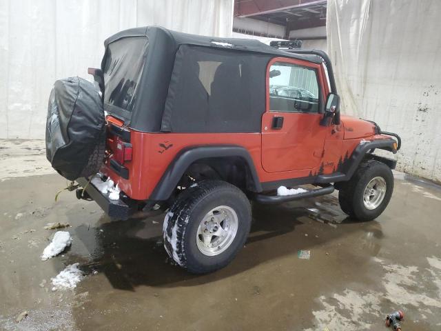 1J4FA39S85P306093 - 2005 JEEP WRANGLER X ORANGE photo 3