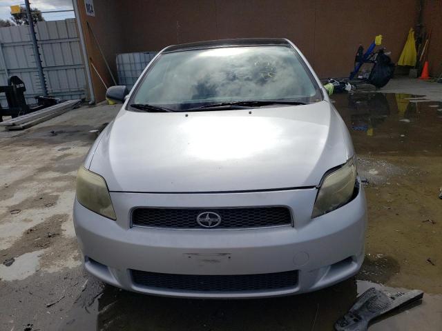 JTKDE177270216219 - 2007 TOYOTA SCION TC ვერცხლისფერი ფოტო 5
