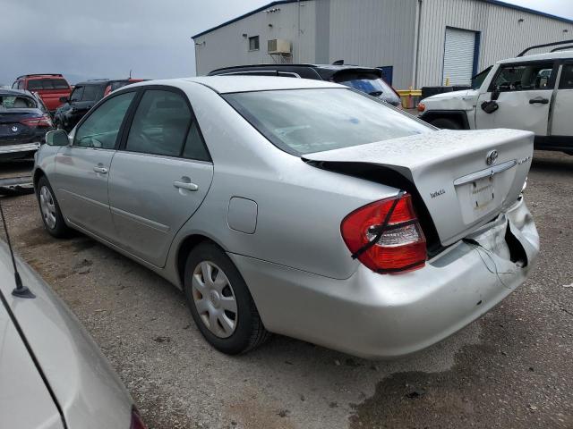 4T1BE32K22U618227 - 2002 TOYOTA CAMRY LE GRAY photo 2