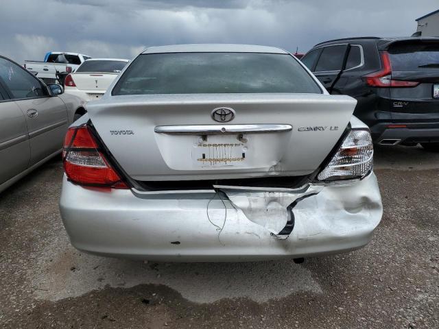 4T1BE32K22U618227 - 2002 TOYOTA CAMRY LE GRAY photo 6