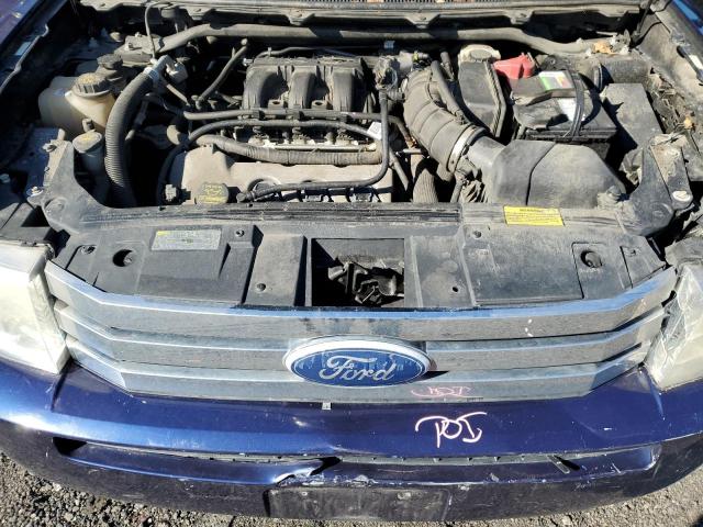 2FMHK6CC7BBD13808 - 2011 FORD FLEX SEL BLUE photo 12