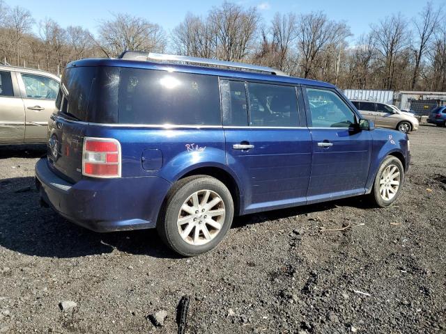 2FMHK6CC7BBD13808 - 2011 FORD FLEX SEL BLUE photo 3