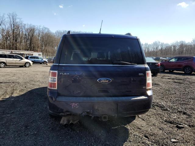 2FMHK6CC7BBD13808 - 2011 FORD FLEX SEL BLUE photo 6