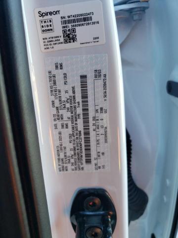 1FTFW1E8XNFC27696 - 2022 FORD F150 SUPERCREW WHITE photo 13