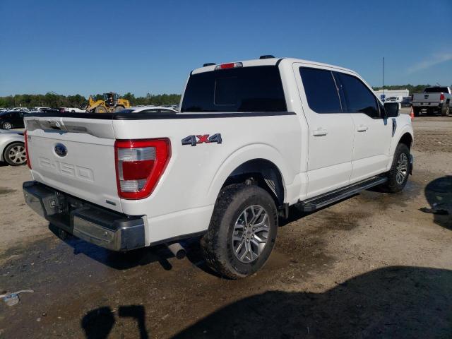 1FTFW1E8XNFC27696 - 2022 FORD F150 SUPERCREW WHITE photo 3