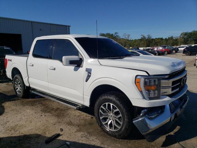 1FTFW1E8XNFC27696 - 2022 FORD F150 SUPERCREW WHITE photo 4