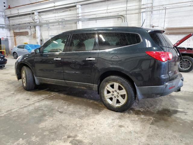 1GNLRFED2AJ210507 - 2010 CHEVROLET TRAVERSE LT BLACK photo 2