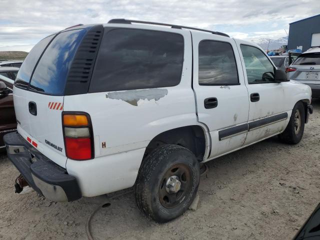 1GNEK13Z04R153874 - 2004 CHEVROLET TAHOE K1500 WHITE photo 3