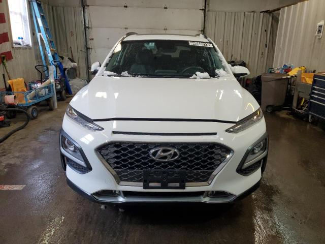 KM8K3CA51MU731591 - 2021 HYUNDAI KONA LIMITED WHITE photo 5