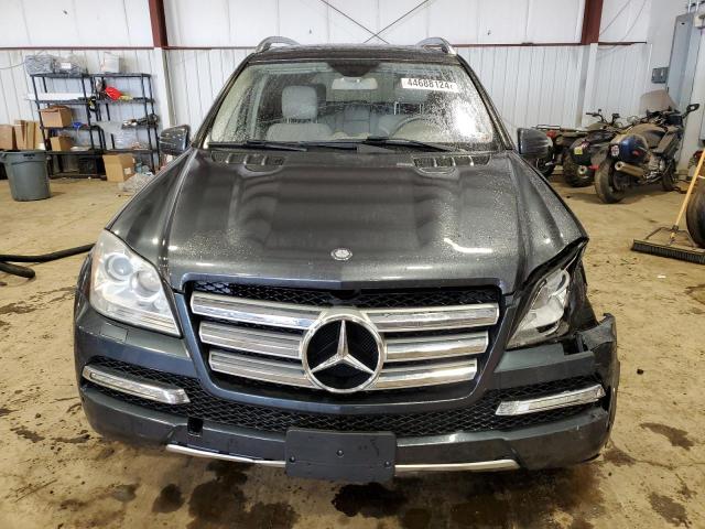 4JGBF8GE0CA771186 - 2012 MERCEDES-BENZ GL 550 4MATIC GRAY photo 5