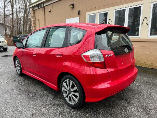 JHMGE8G55DC072444 - 2013 HONDA FIT SPORT RED photo 3