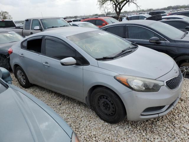 KNAFK4A69E5154504 - 2014 KIA FORTE LX SILVER photo 4