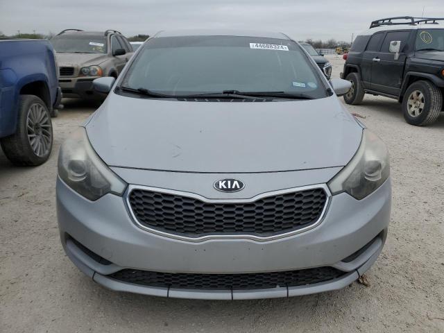 KNAFK4A69E5154504 - 2014 KIA FORTE LX SILVER photo 5