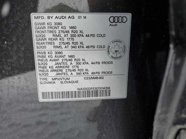 WA1DGDFE3ED014394 - 2014 AUDI Q7 PRESTIGE 石墨色 照片 13