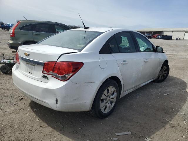 1G1PA5SH7E7485532 - 2014 CHEVROLET CRUZE LS WHITE photo 3