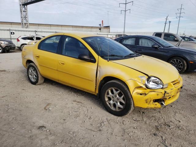 1B3ES56C52D592524 - 2002 DODGE NEON ES YELLOW photo 4