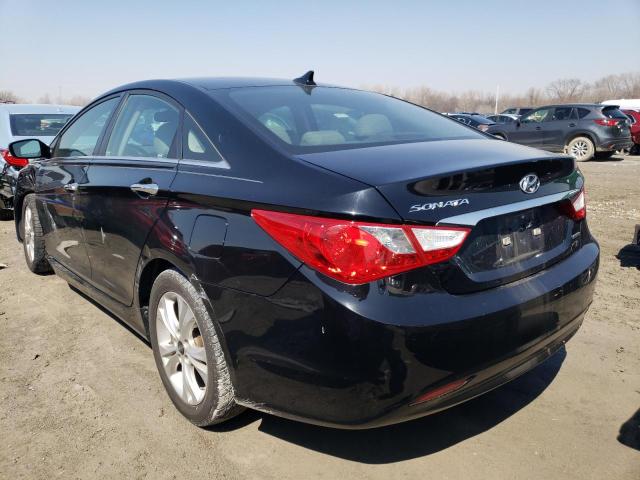 5NPEC4AC9BH296834 - 2011 HYUNDAI SONATA SE BLACK photo 2