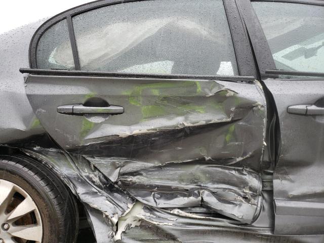 2HGFA1F9XAH513709 - 2010 HONDA CIVIC EXL ნაცრისფერი ფოტო 10