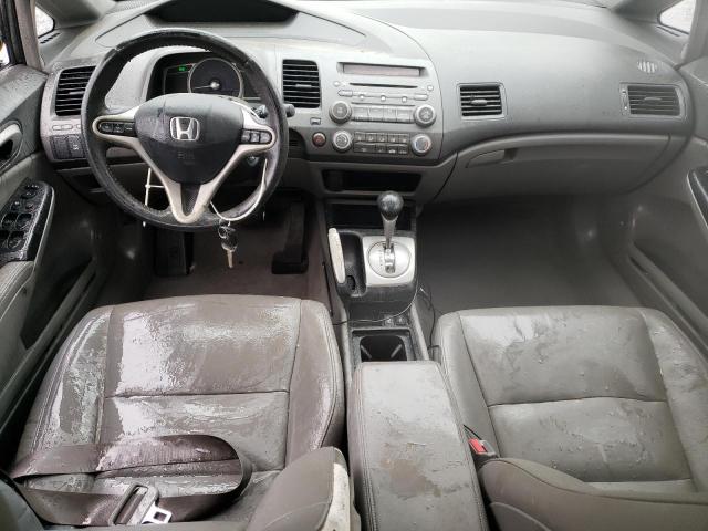 2HGFA1F9XAH513709 - 2010 HONDA CIVIC EXL ნაცრისფერი ფოტო 8
