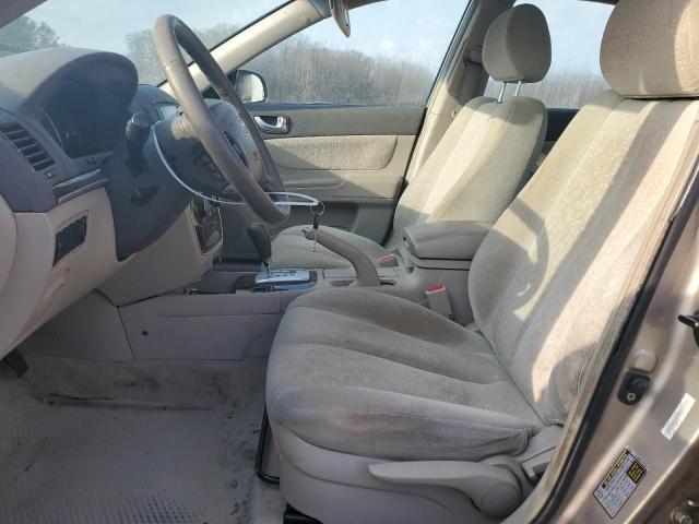 5NPEU46F07H256116 - 2007 HYUNDAI SONATA SE GRAY photo 7