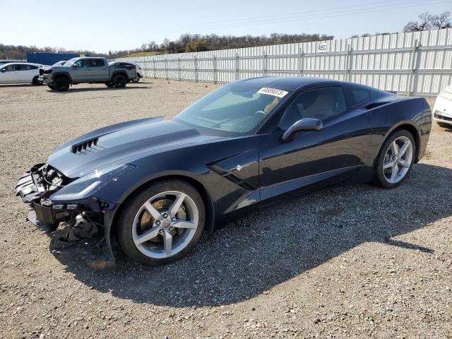 1G1YC2D78E5123593 - 2014 CHEVROLET CORVETTE STINGRAY 2LT BLUE photo 1