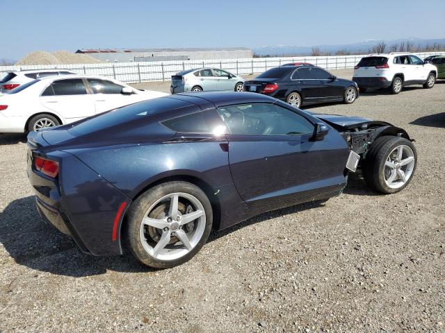 1G1YC2D78E5123593 - 2014 CHEVROLET CORVETTE STINGRAY 2LT BLUE photo 3