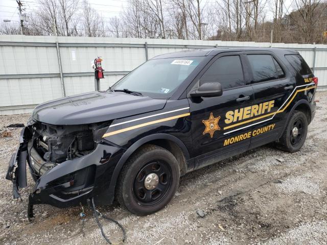 1FM5K8AR6GGA28801 - 2016 FORD EXPLORER POLICE INTERCEPTOR 黑色 照片 1