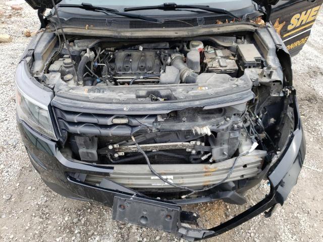 1FM5K8AR6GGA28801 - 2016 FORD EXPLORER POLICE INTERCEPTOR 黑色 照片 12