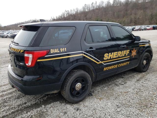 1FM5K8AR6GGA28801 - 2016 FORD EXPLORER POLICE INTERCEPTOR 黑色 照片 3