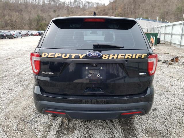 1FM5K8AR6GGA28801 - 2016 FORD EXPLORER POLICE INTERCEPTOR 黑色 照片 6