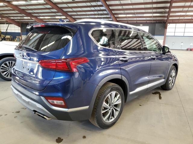 5NMS53AD2KH070468 - 2019 HYUNDAI SANTA FE LIMITED BLUE photo 3