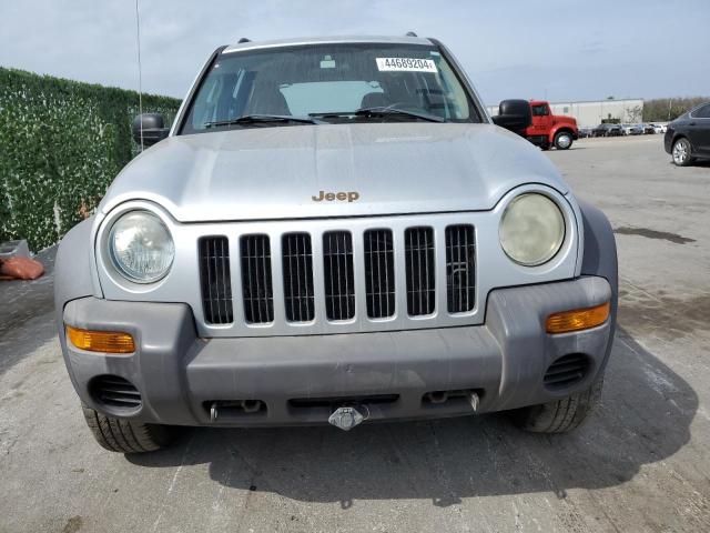 1J4FK48134W216740 - 2004 JEEP LIBERTY SPORT SILVER photo 5